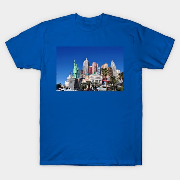 New York New York Las Vegas America T-Shirt by AndyEvansPhotos